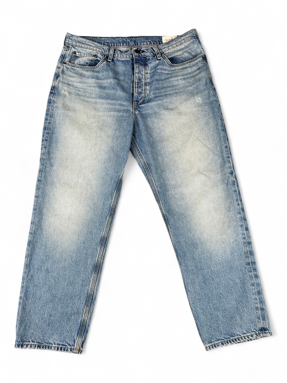 Rag & Bone Boyfriend Jeans Plus Size 34 Light Wash